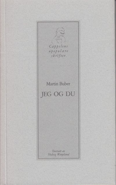 Jeg og Du. Til norsk ved Hedvig Wergeland.