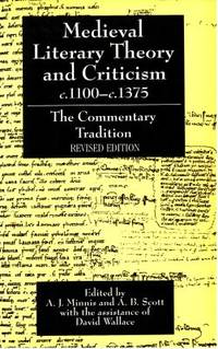 Medieval Literary Theory and Criticism c. 1100-…
