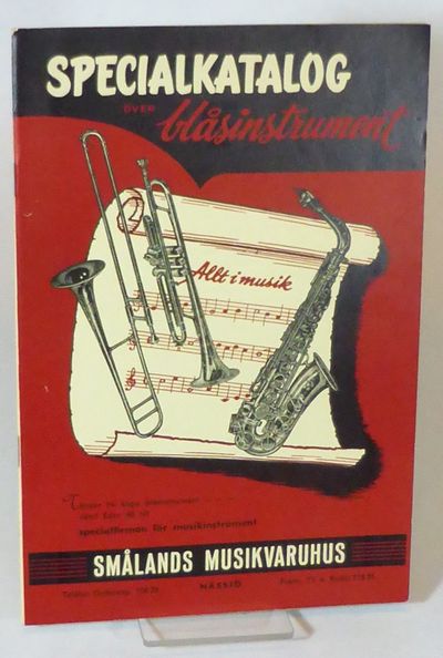 Specialkatalog över blåsinstrument.
