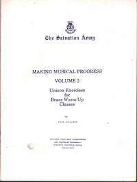 cover of MAKING MUSICAL PROGRESS Volume 2 Unison Exercises for Brass Warm-Up Classes