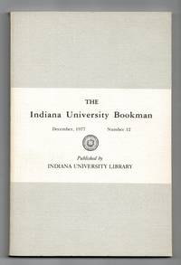 The Indiana University bookman. December, 1977. Number 12