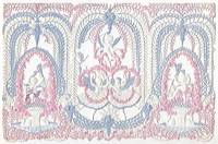 Elaborate Weeping Willow and Ballerina Lace Paper