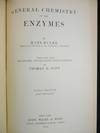 General Chemistry of the Enzymes