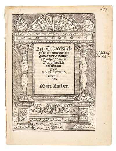 : , 1525. SECOND EDITION (in the year of the 1st ed.). Hardcover. Fine. Stitched. Housed in a modern...