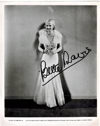 cover of SIGNED RARE Publicity Photograph of Bette Davis