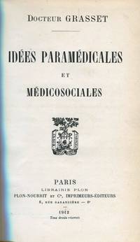 cover of Idees Paramedicales et Medicosociales