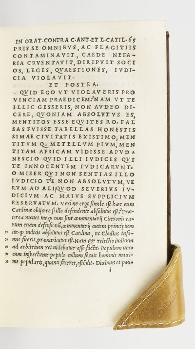 EXPOSITIO IN IIII. ORATIONES M. TVLLI CIC[ERONIS] CONTRA C. VERREM [and other orations]