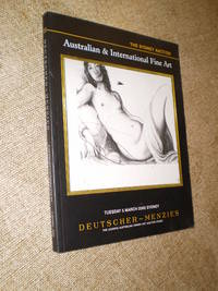 Australian & International Fine Art - 5 March, 2002 - 1st Ed