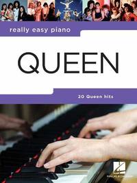 Really Easy Piano - Queen | Songbook with Piano Sheet Music | 20 Rock Classics for Easy Piano...