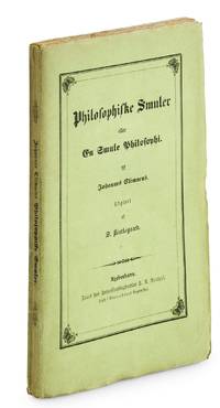 Philosophiske Smuler eller en Smule Philosophi. Af Johannes Climacus. Udgivet af S. Kierkegaard....