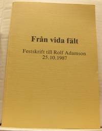 Från vida fält. Festskrift till Rolf Adamson…