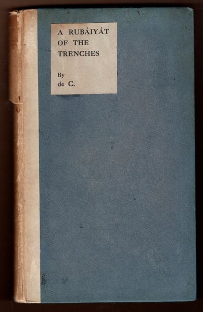 London: Fawcett and Co. , 1917. First Edition. Hardcover. Good. 7-1/2