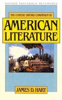 The Concise Oxford Companion to American Literature