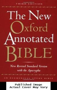 image of The New Oxford Annotated Bible, New Revised Standard Version with the Apocrypha, Third Edition (Hardcover 9700A)