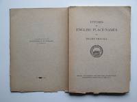 Studies on English place-names by Ekwall, Eilert - 1936