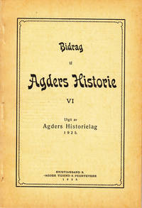 (AGDER) Bidrag til Agders Historie VI.