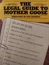 cover of The Legal Guide to Mother Goose