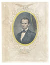 Civil War Era Engraving of President Abraham Lincoln