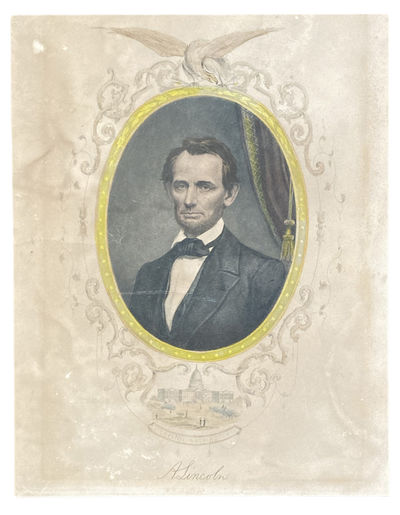 Civil War Era Engraving of President Abraham Lincoln