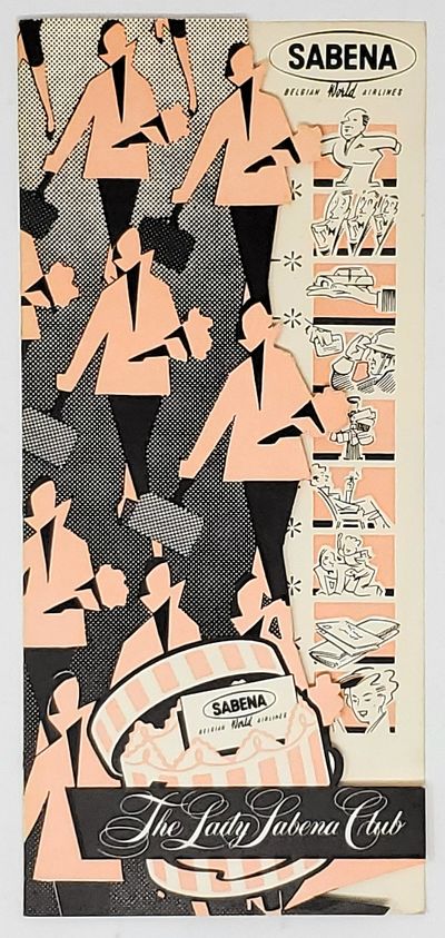 The Lady Sabena Club [Belgian World Airlines 1950s Brochure]