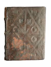 COMPLETE HAND-RUBRICATED INCUNABULA IN ORIGINAL BLINDSTAMPED WOODEN BINDING:  Dialogorum libri quattuor by Pope Gregory I - 1496