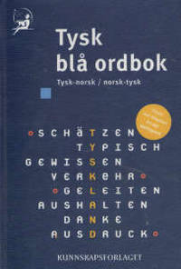 Tysk blå ordbok. Tysk-norsk / norsk-tysk