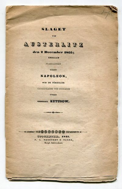 Slaget vid Austerlitz den 2 december 1805;…