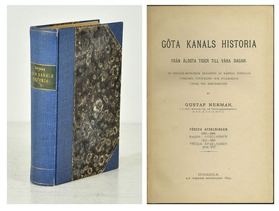 Göta kanals historia från äldsta tider till våra…