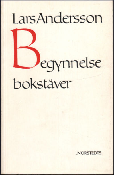 BEGYNNELSEBOKSTÄVER.