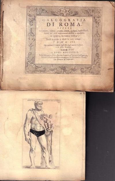 Calcografia di Roma, ovvero le piante, vedute,…