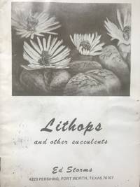 Lithops and Other Succulents by Storms, Ed - 1977