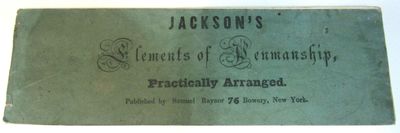 Jackson's Elements of penmanship. Practically arranged. In 24 pages