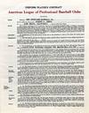 [Lemon, Robert G.]; [Greenberg, Hank]. 1953 Uniform Player's Contract between Bob Lemon and the Cleveland Indians
