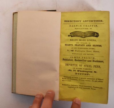 Stimpson's Boston Directory; Containing the Names of the Inhabitants, Their Occupations, Places of Business, and Dwelling Houses, and the City Register, with Lists of the Streets, Lanes and Wharves, the City Officers, Public Offices and Banks, and Other Useful Information