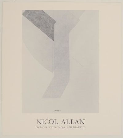 Chicago, IL: The Arts Club of Chicago, 1984. First edition. Softcover. 8 pages. Exhibition catalog f...
