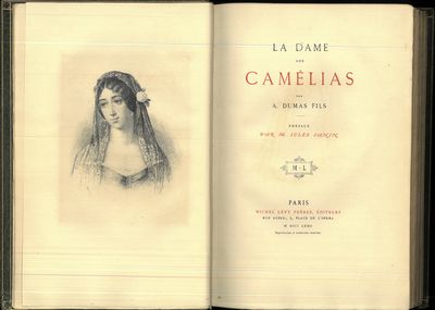 La dame aux Camelias par (...). Preface par M. Jules Janin. (photo 3)