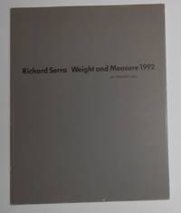 Richard Serra - Weight and Measure 1992 (Tate Gallery, London 30 September 1992-15 January 1993)