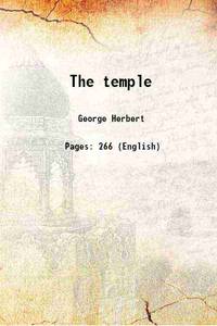 The temple Sacred Poems And Private Ejaculations 1884