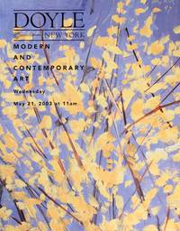 Doyle New York : Modern and Contemporary Art, European and American Art: December 3, 2003