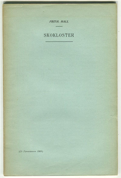 Skokloster. Särtryck ur Fornvännen 1909.