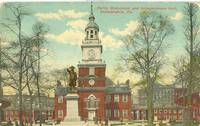 Barry Monument and Independence Hall, Philadelphia, Pa, early 1900s used Postcard