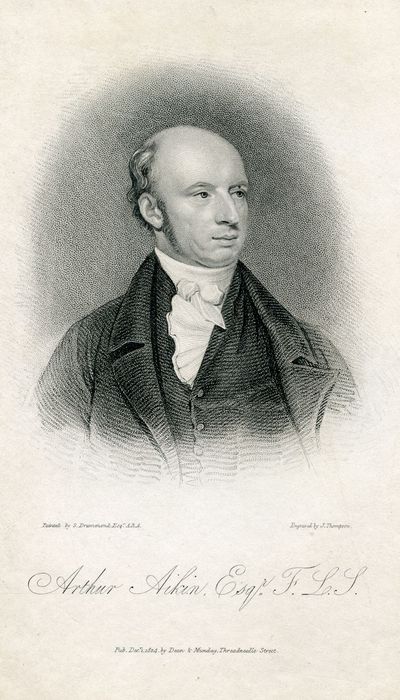 Engraved Portrait by J. Thompson after S. Drummond