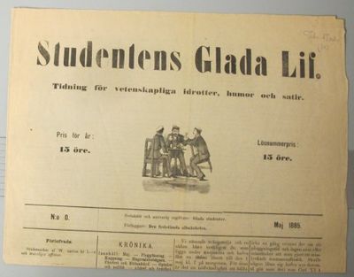 Studenternas glada lif. Tidning för vetenskapliga…