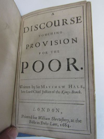 A Discourse. Touching Provision For The Poor