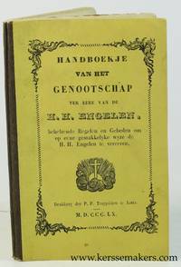 Handboekje van het genootschap ter eere van de H.H. Engelen, behelzende regelen en gebeden om op eene gemakkelyke wyze de H.H. Engelen te vereeren