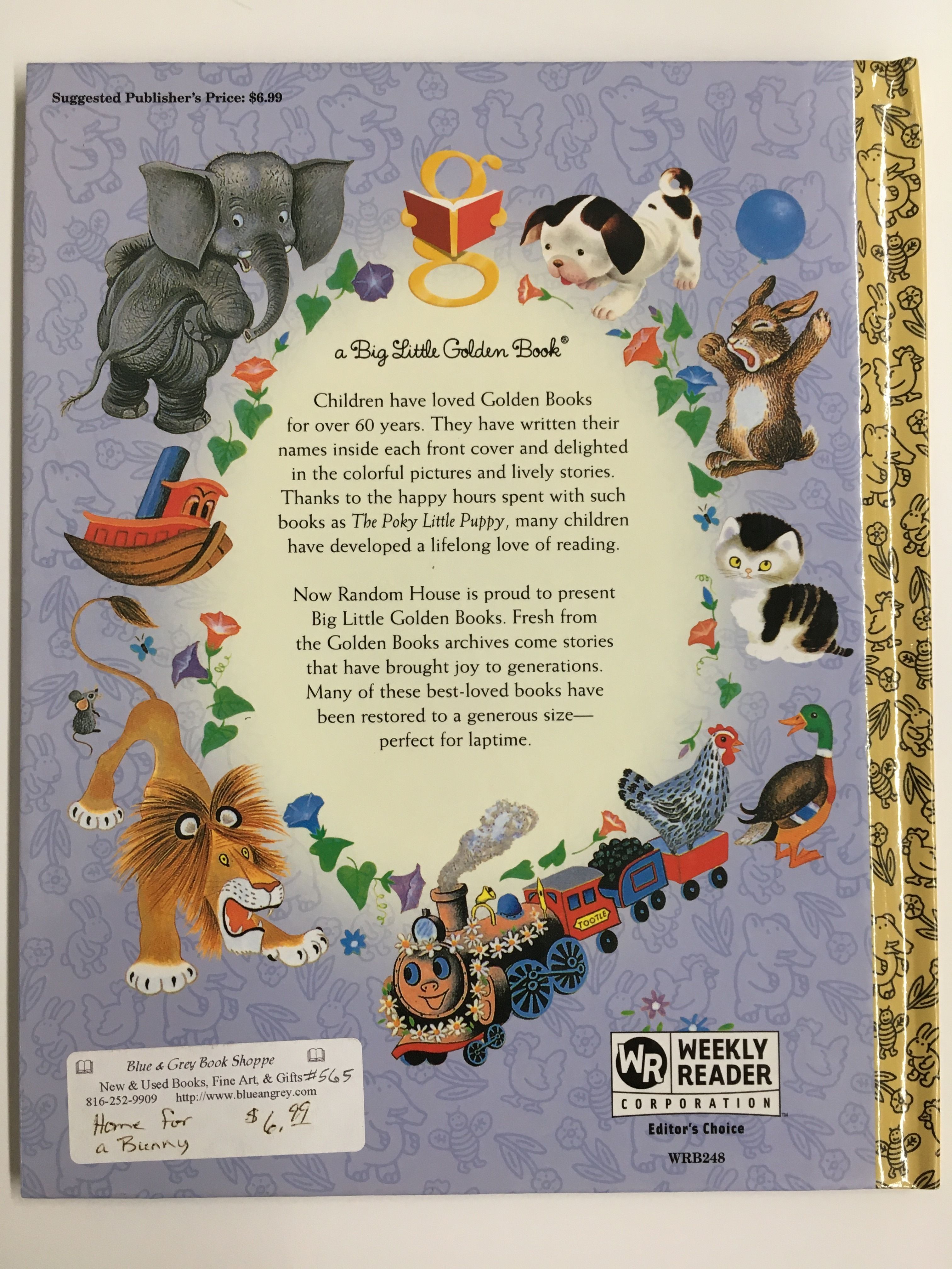 Home for a Bunny (Big Little Golden Book) by Margaret Wise