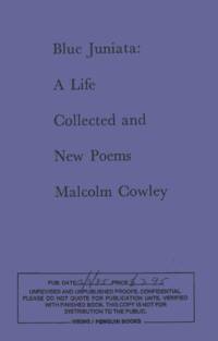 [Uncorrected Proof] Blue Juanita A Life: Collected and New Poems