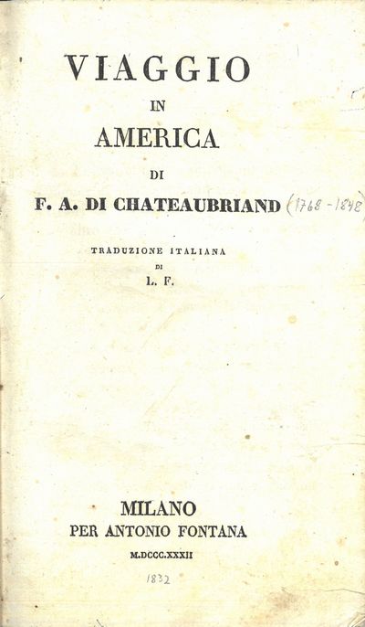 Viaggio in America di (...). Traduzione italiana di L. F. (photo 2)