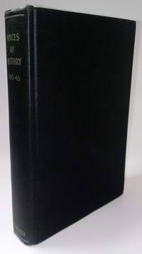 VOICES OF HISTORY 1945-46 by Ausubel, Nathan (editor) - 1946