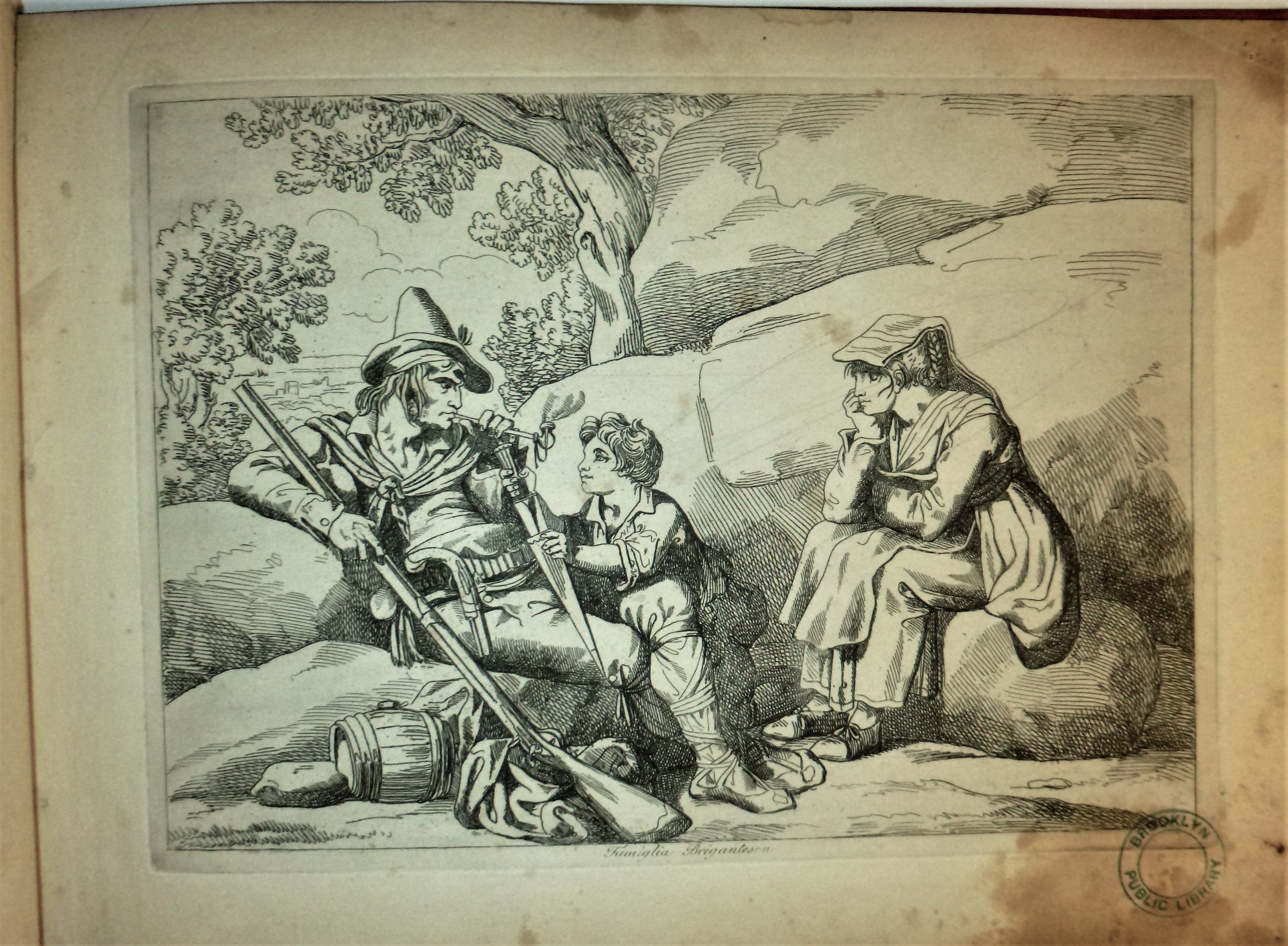 Raccolta di Briganti dello Stato Romano/ disegnati da B. Pinelli, ed incisida G. Cottafavi/ All Raccolta di Briganti dello Stato Romano/ disegnati da B. Pinelli, ed incisida G. Cottafavi/ All